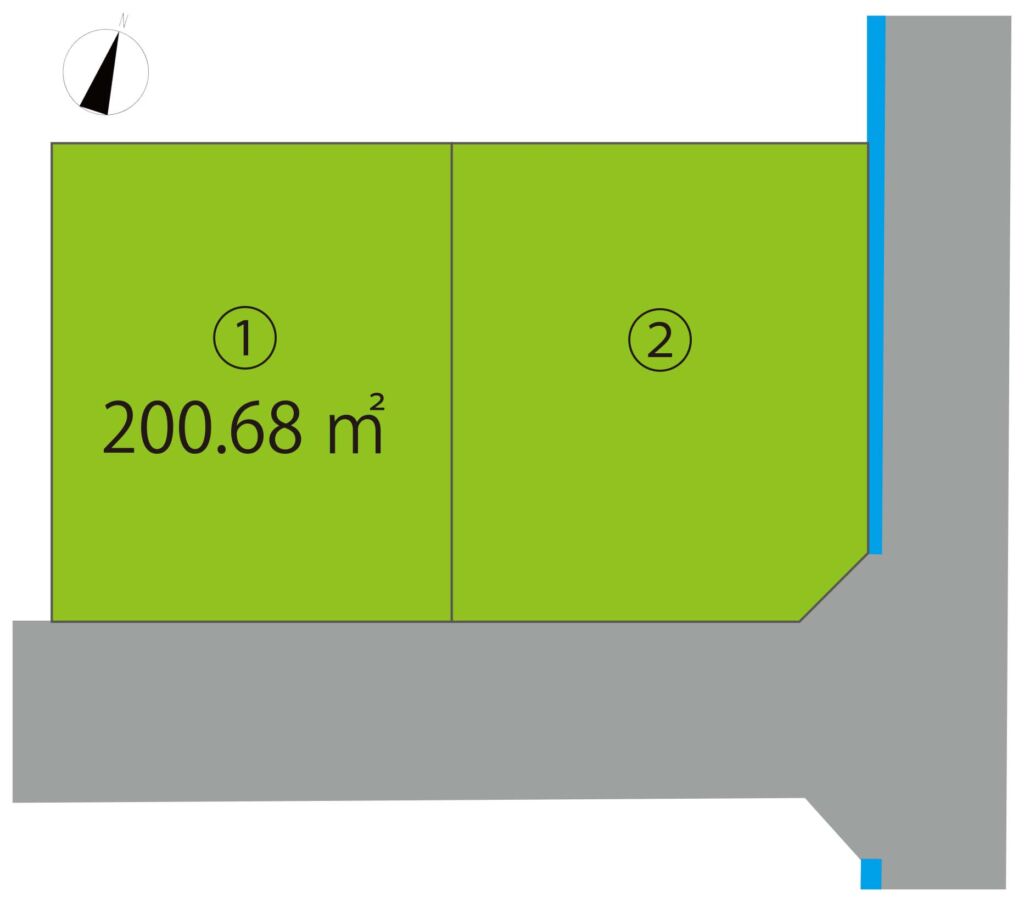 高崎市箕郷町上芝 1号地（全2区画）