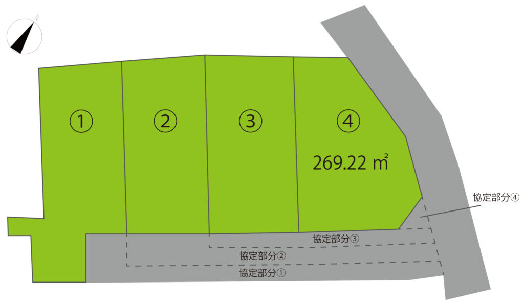 高崎市箕郷町生原 4号地（全4区画）
