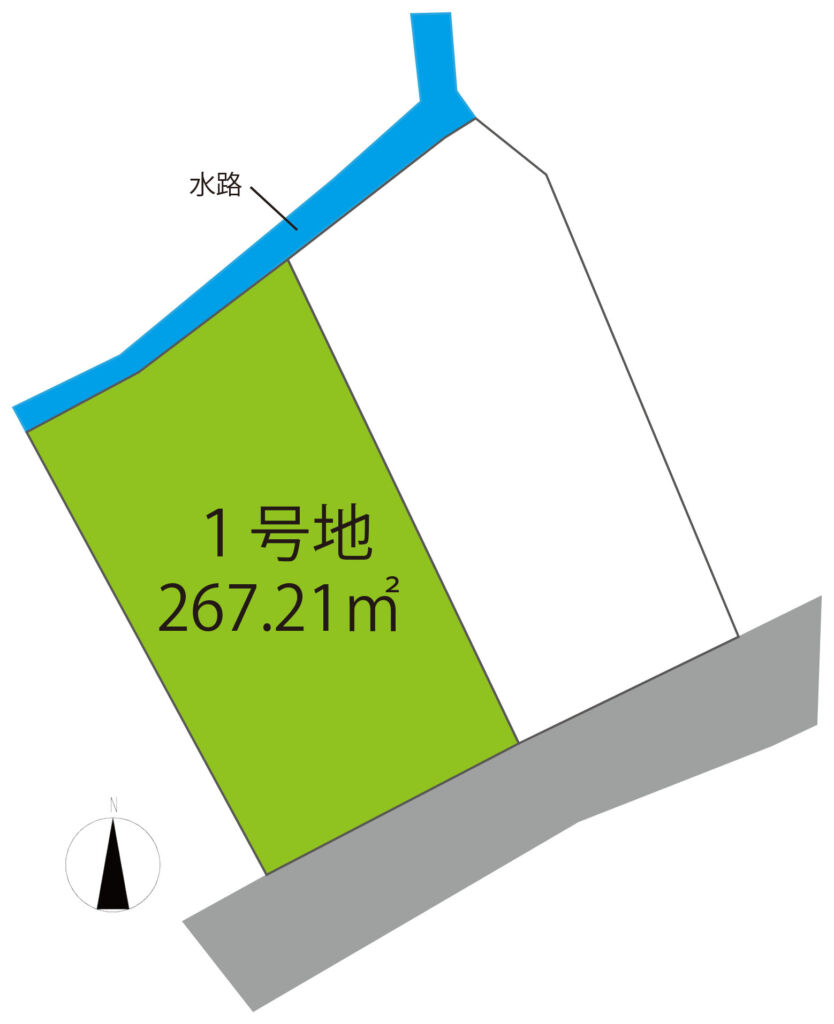 高崎市乗附町 1号地（全2区画）