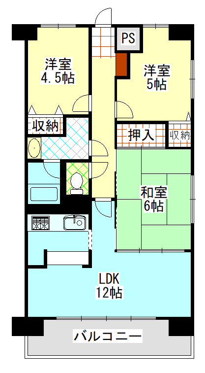 高崎市矢島町 ダイアパレス高崎ガーデンステージ