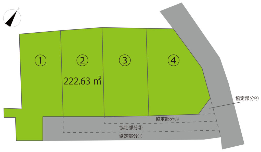 高崎市箕郷町生原 2号地（全4区画）