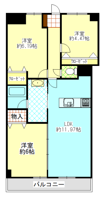 高崎市並榎町 ホーユウパレス高崎並榎