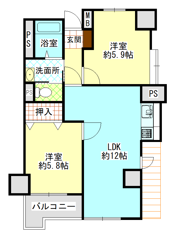 高崎市赤坂町 赤坂クラウンズマンション