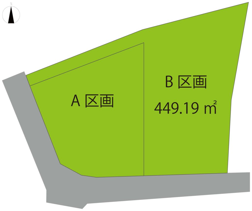 高崎市乗附町 B区画（全2区画）