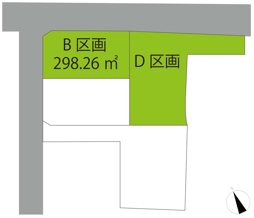 高崎市南大類町 B区画（全4区画）