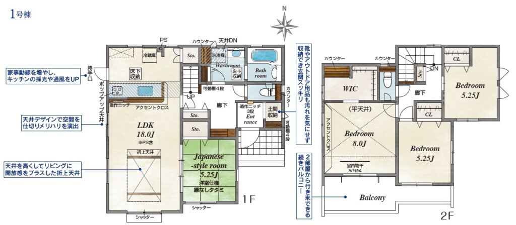 高崎市下中居町 1号棟（全1棟）