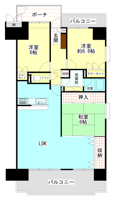 高崎市上佐野町 サンクタス高崎ドリームコート