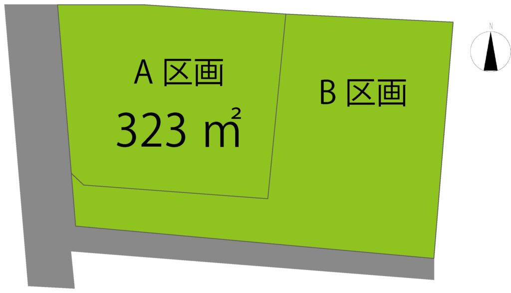 高崎市中尾町 A区画（全2区画）