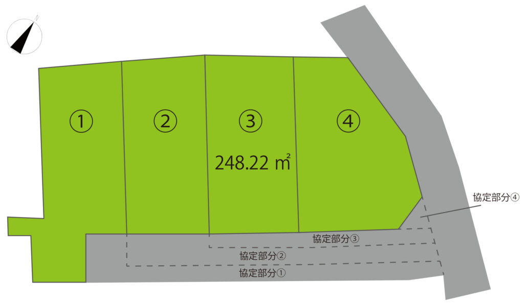 高崎市箕郷町生原 3号地（全4区画）