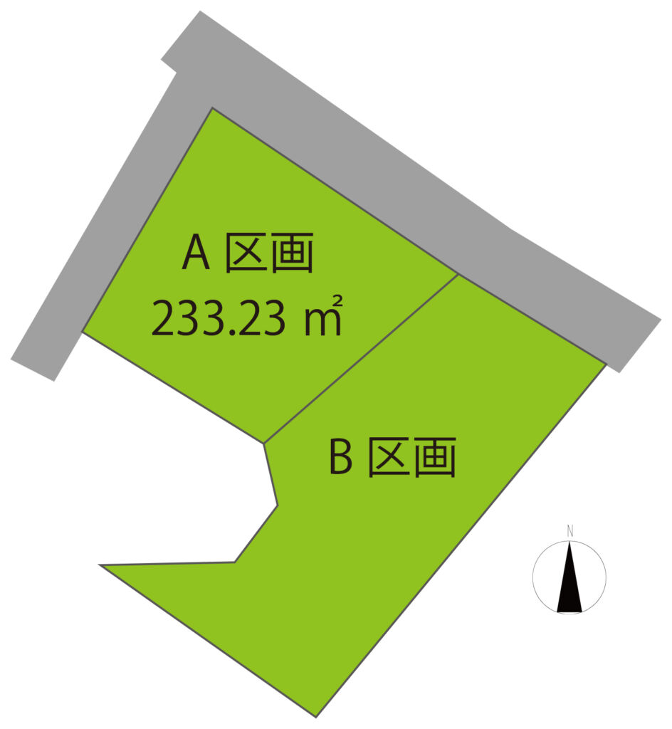 高崎市吉井町吉井川 A区画（全2区画）