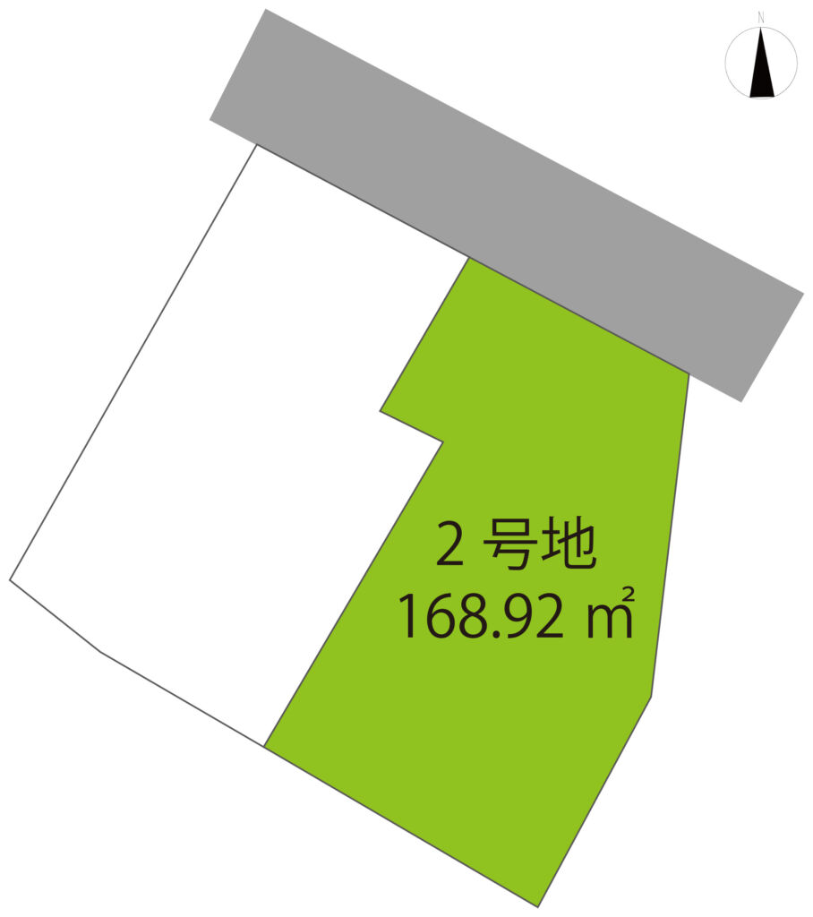 高崎市上中居町 2号地（全2区画）